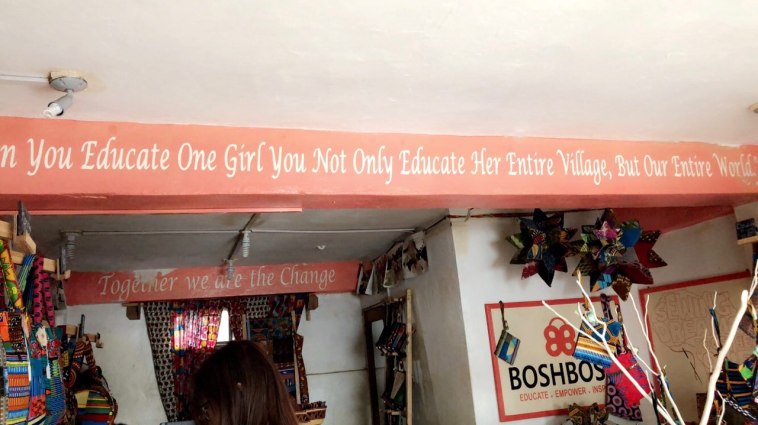 Bosh Bosh and Mango Rags' profits go to supporting equal gender access to education in Liberia